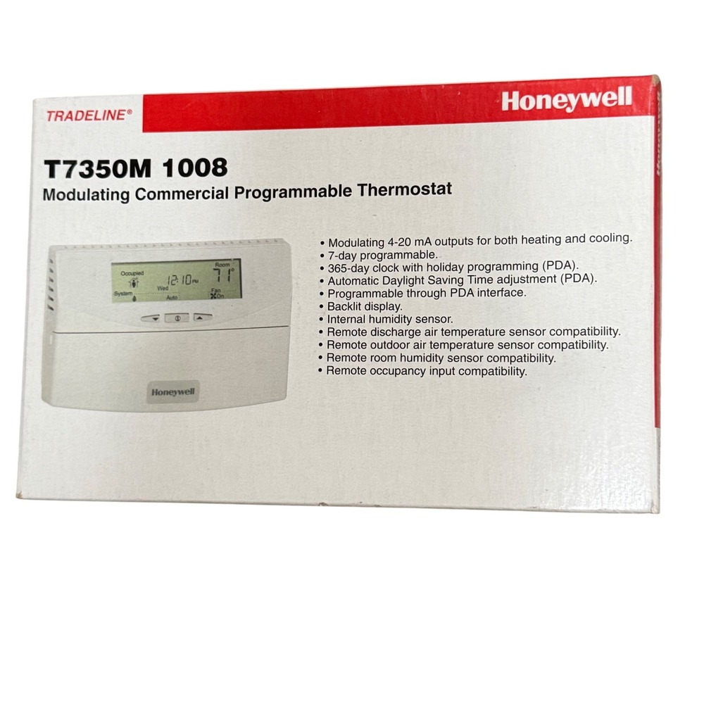 Honeywell T7350M 1008 Modulating Commercial Programmable Thermostat